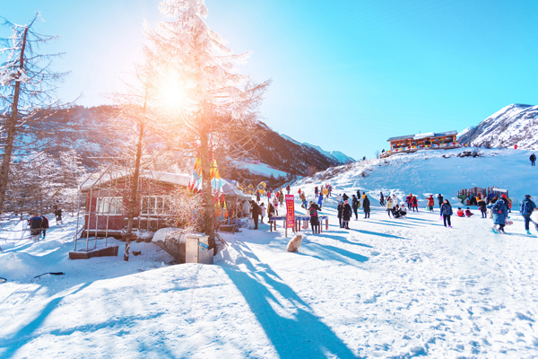 川西鷓鴣山滑雪場(chǎng)001 川西鷓鴣山滑雪場(chǎng)001