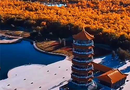 蘭州+景泰黃河石林+巴丹吉林沙漠+居延海+張掖+三大胡楊林雙動(dòng)8日游（2-8人胡楊林精致小團(tuán)）